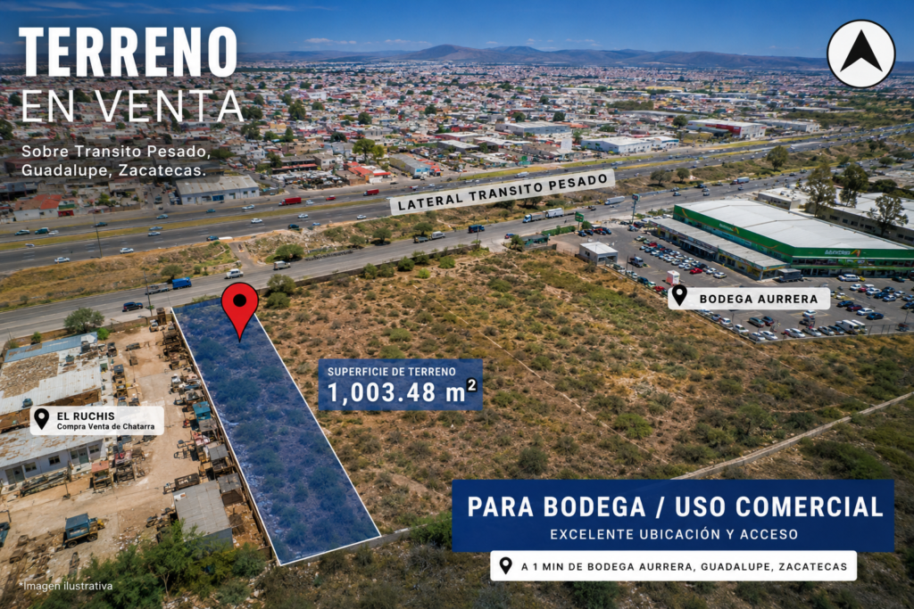 vista aerea terreno