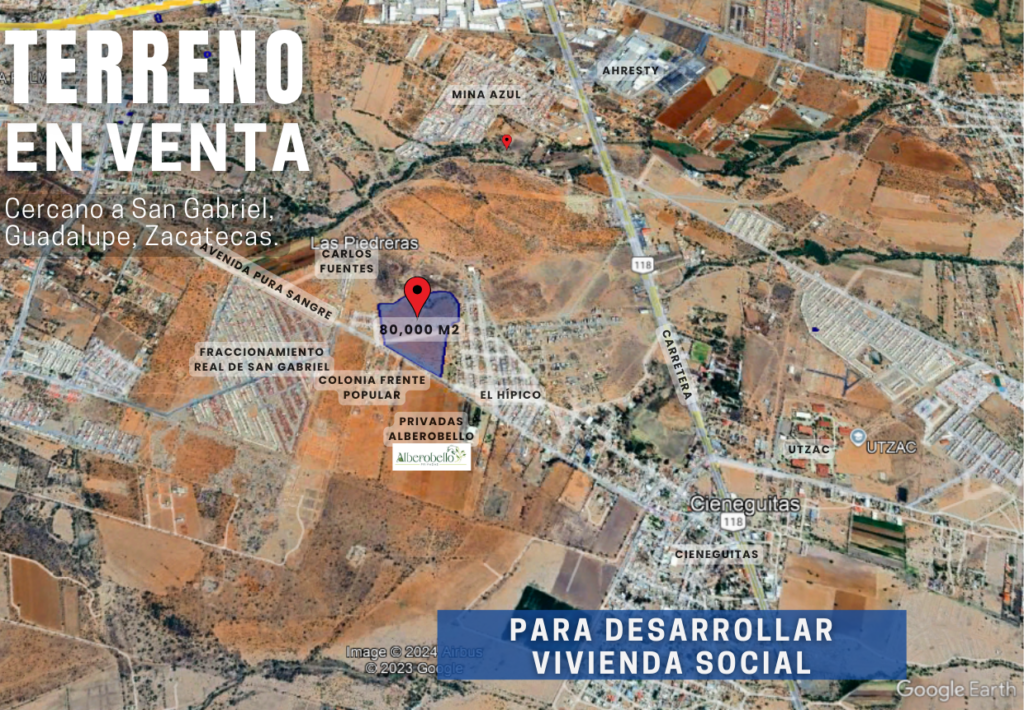 vista aerea terreno