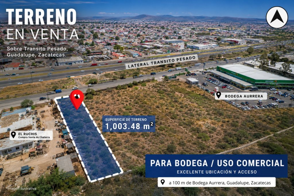 vista aerea terreno